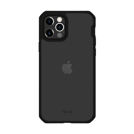 Itskins Feroniabio Pure iPhone 12 Pro Max Case - Black And Transparent