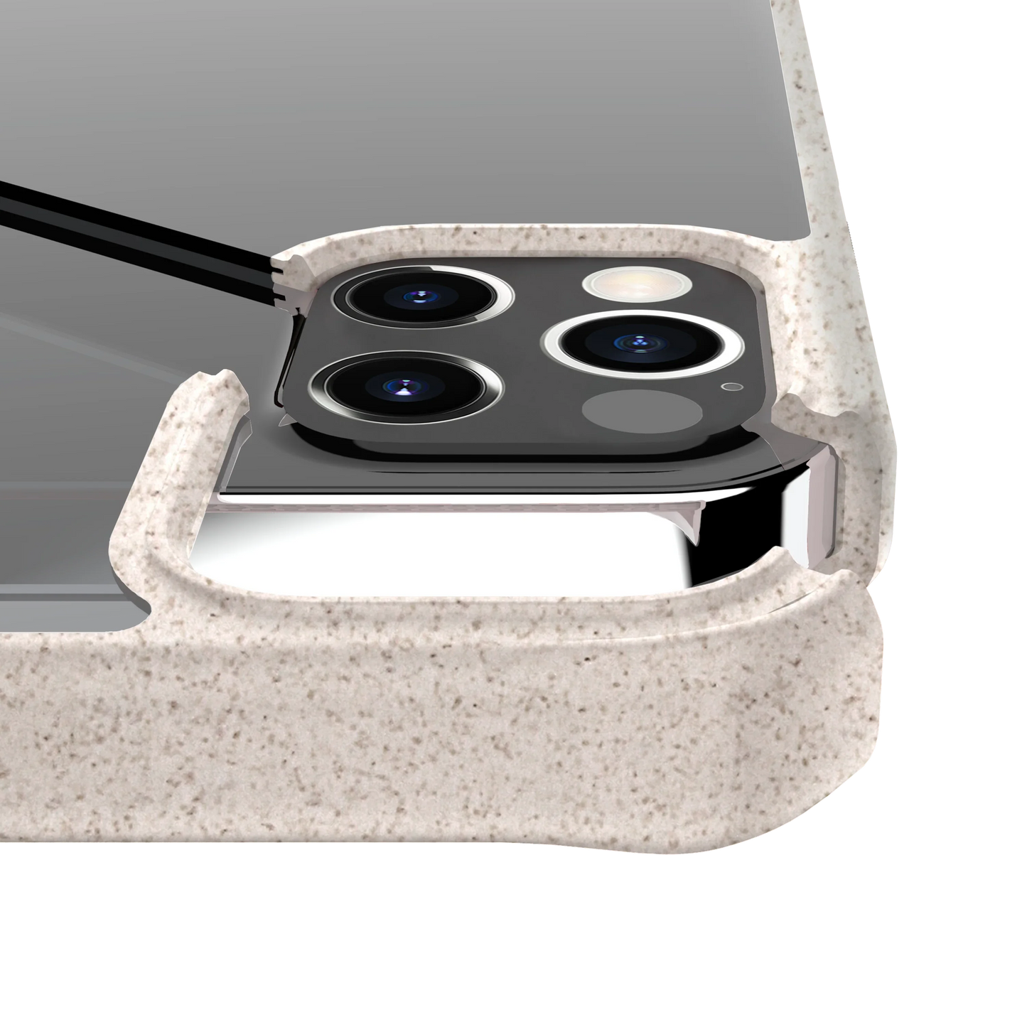 iPhone 12 Pro Max Itskins Feroniabio Pure Case - Natural