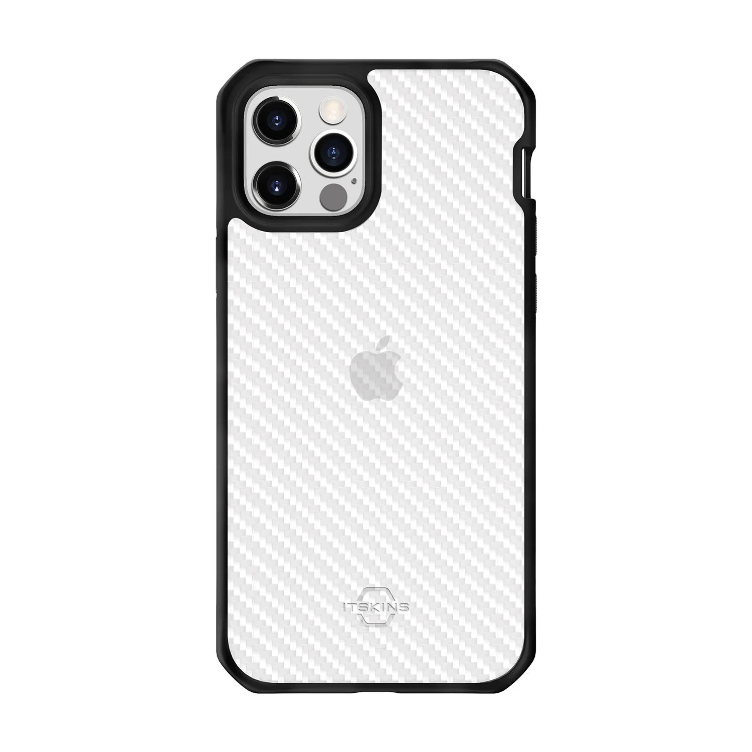 iPhone 12 Pro Max Itskins Hybrid Tek Case - Black