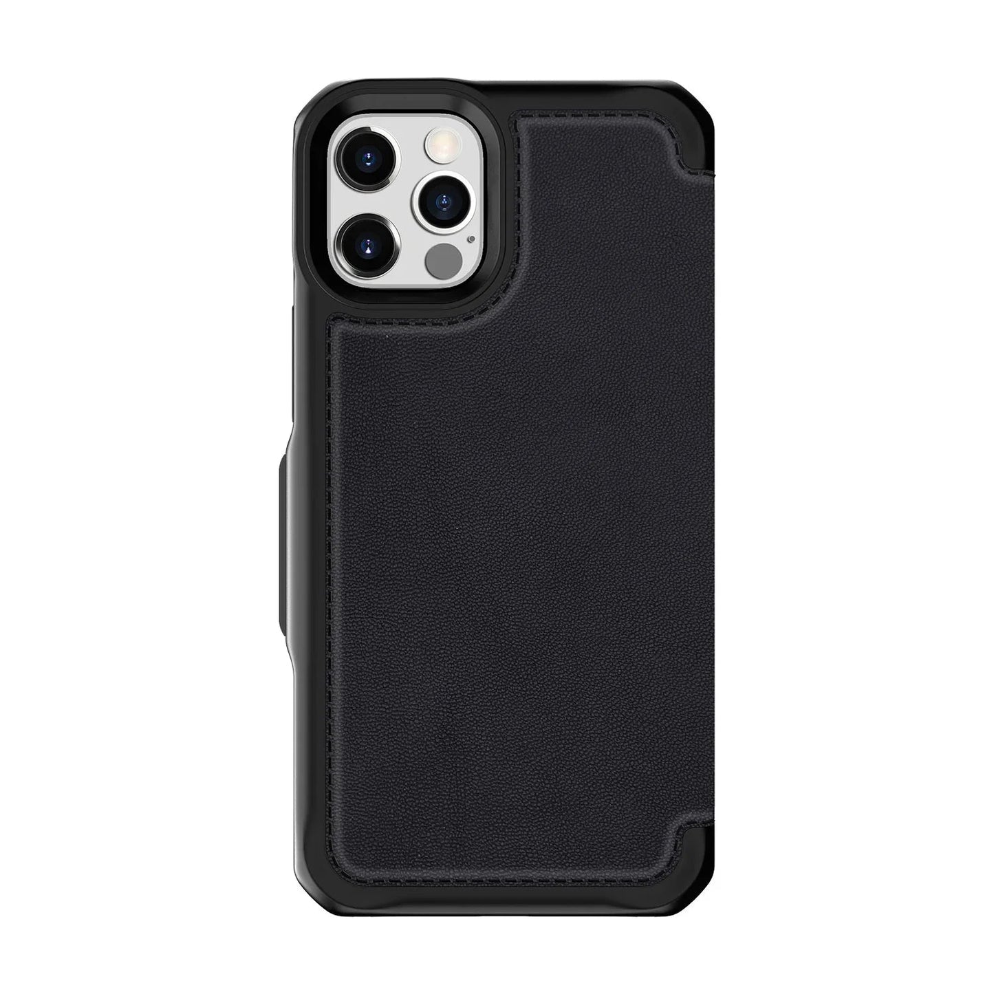 iPhone 12 Pro Max Itskins Hybrid Folio Cover - Black