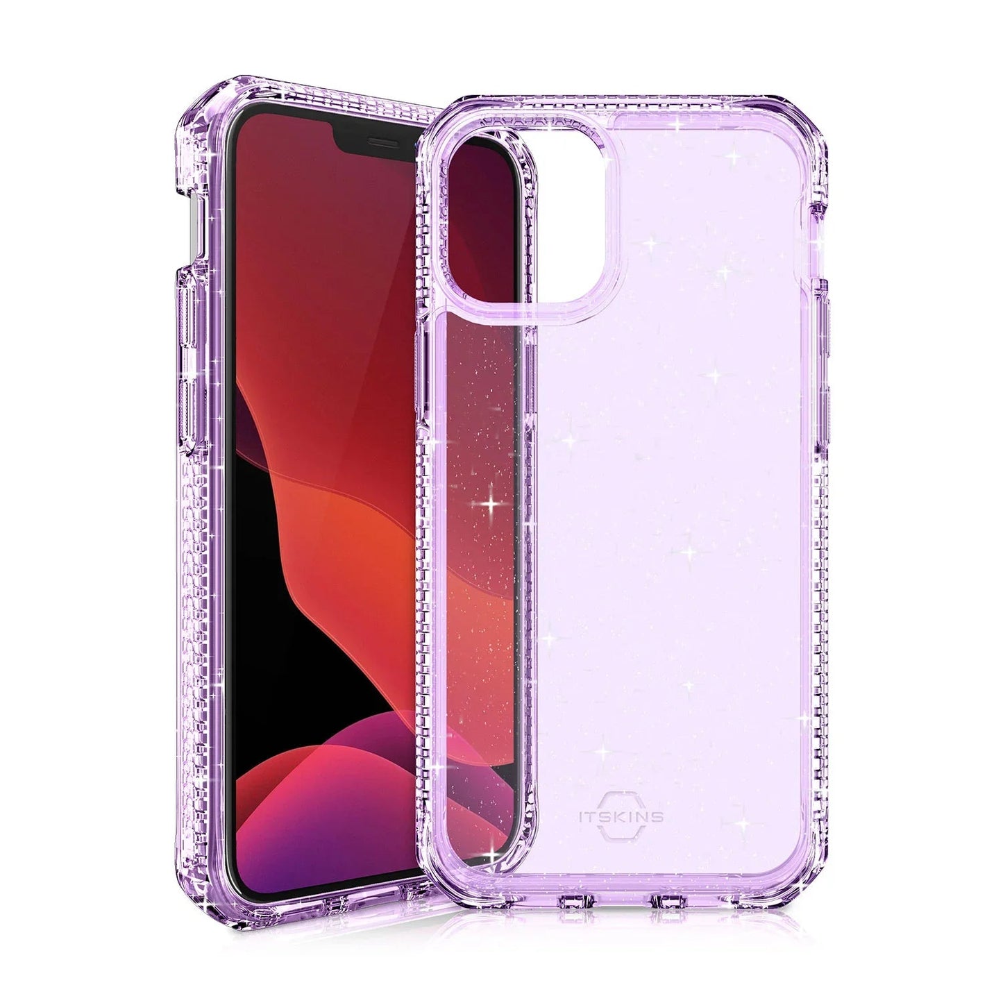 iPhone 12 Pro Max Itskins Hybrid Spark Cover - Light Purple