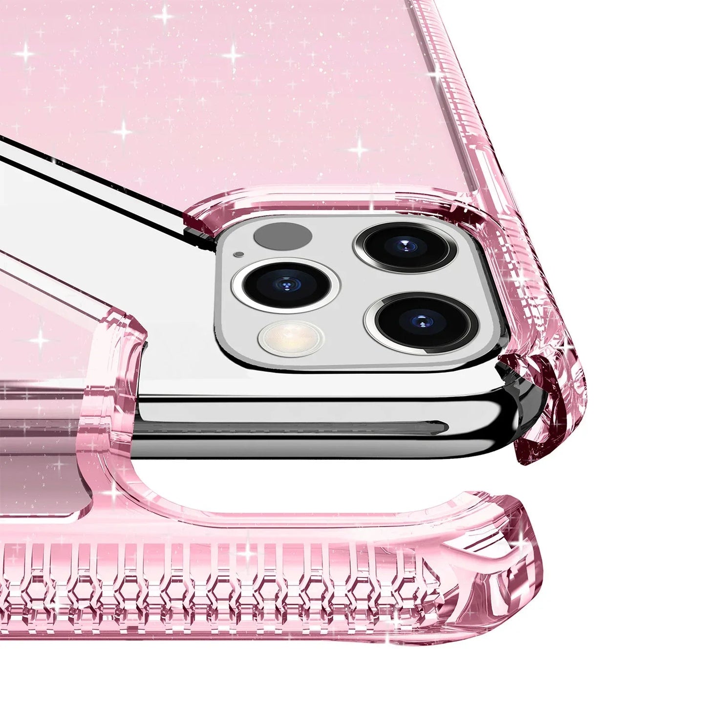 iPhone 12 Pro Max Itskins Hybrid Spark Cover - Pink