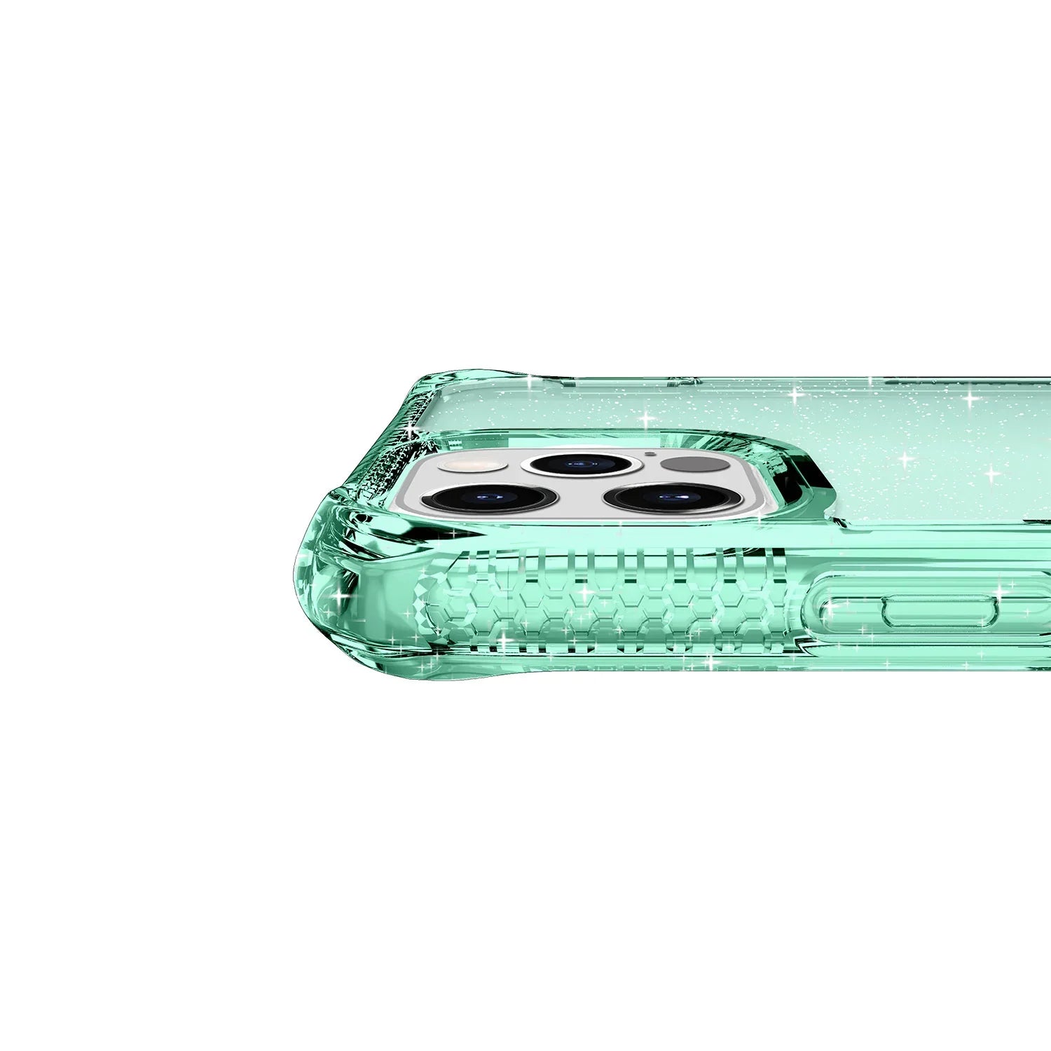 iPhone 12 Pro Max Itskins Hybrid Spark Cover - Tiffany Green