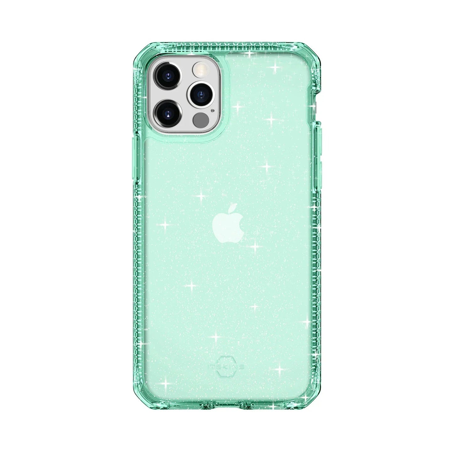iPhone 12 Pro Max Itskins Hybrid Spark Cover - Tiffany Green