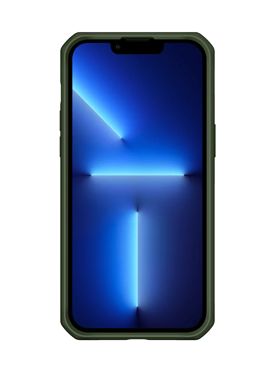 iPhone 14 Pro Itskins Hybrid Tek Case - Olive Green