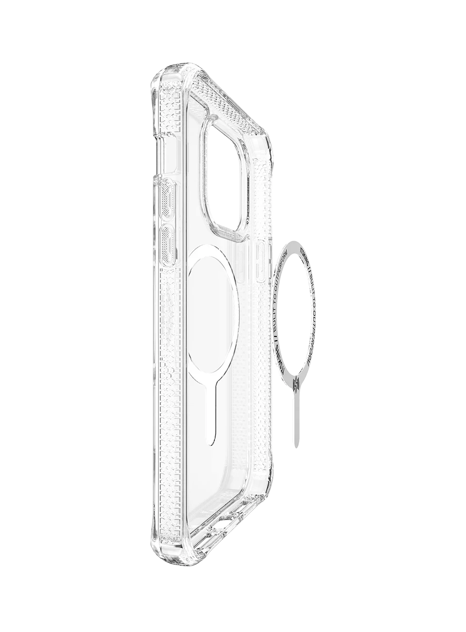 iPhone 14 Pro Itskins Hybrid Clear Magsafe Case - Transparent