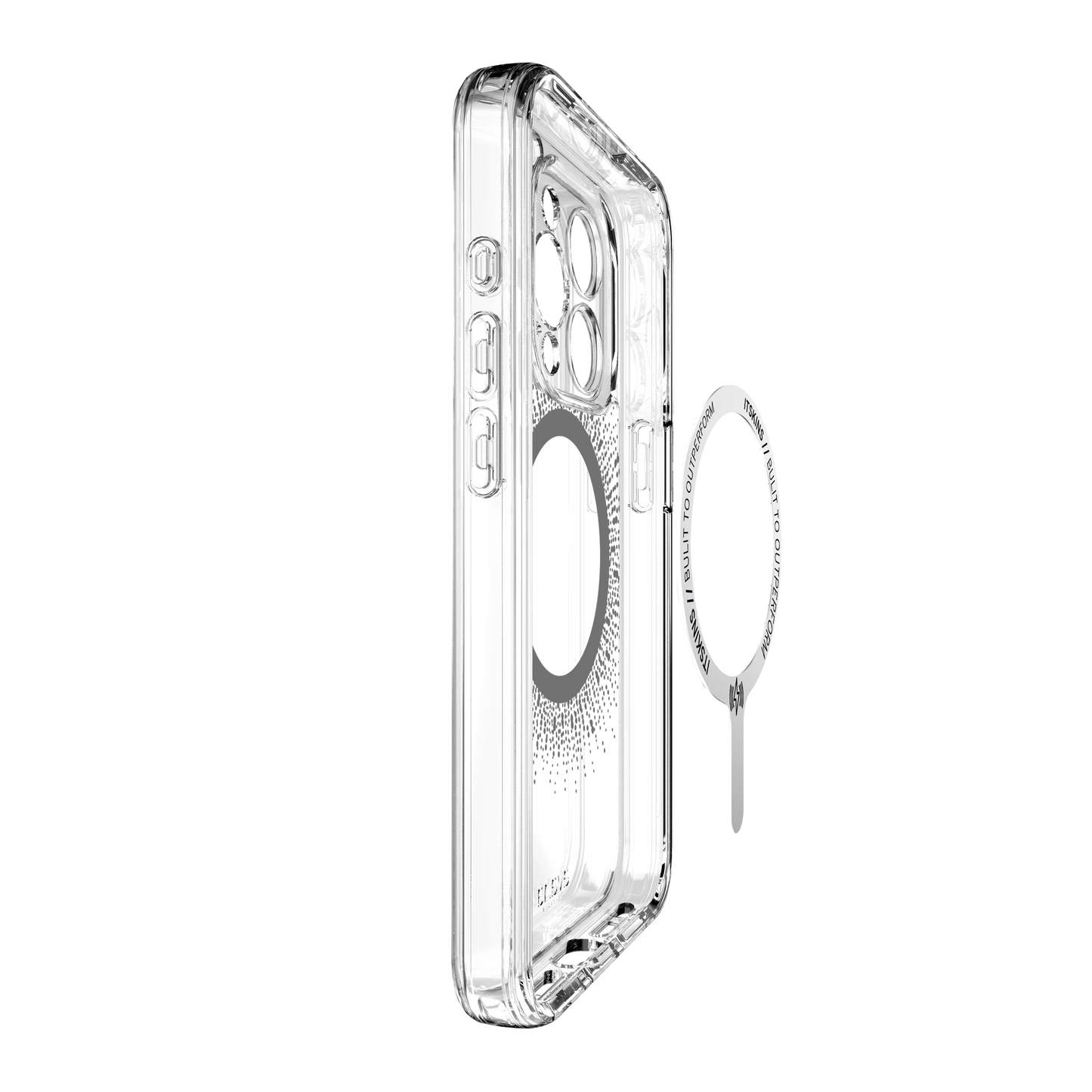 iPhone 15 Pro Max Itskins Avana Aura Magsafe Case - Aura Black