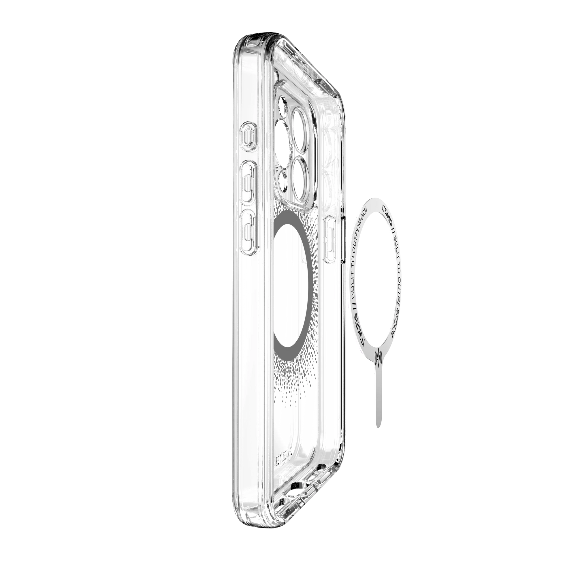 iPhone 15 Pro Max Itskins Avana Aura Magsafe Case - Aura Black