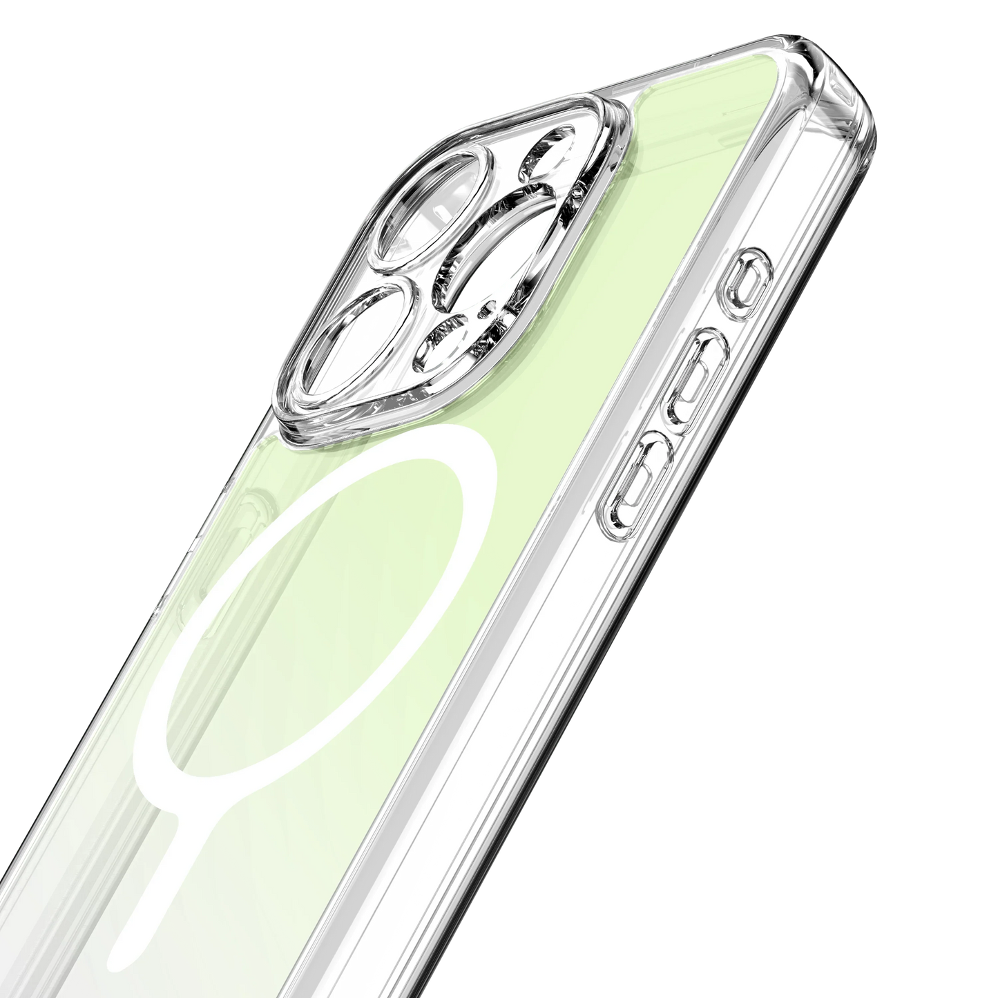 iPhone 15 Pro Max Itskins Avana Cosmic Magsafe Case - Cosmic Green