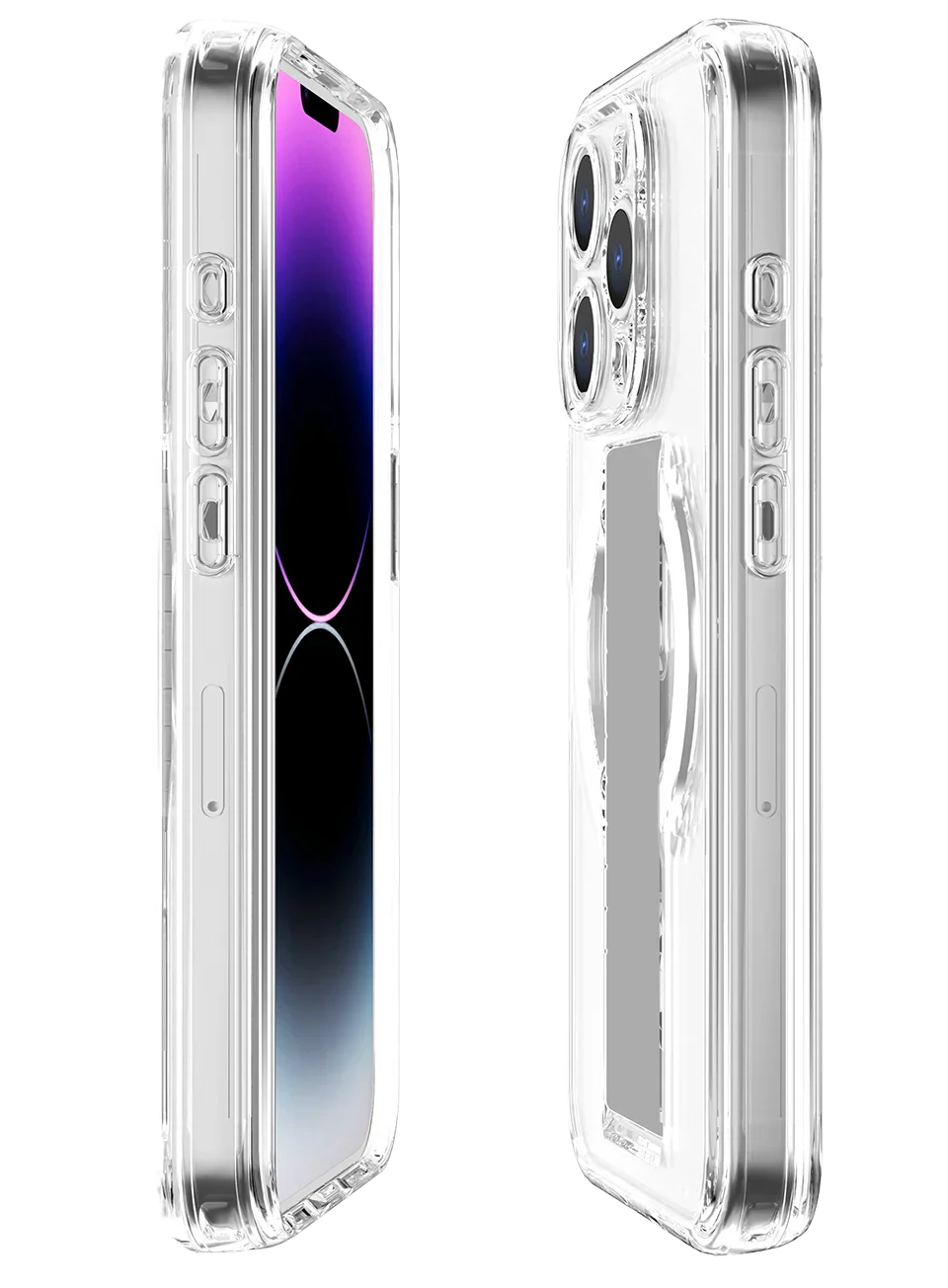 iPhone 15 Pro Itskins Avana Grip-It Magsafe Cover - Clear