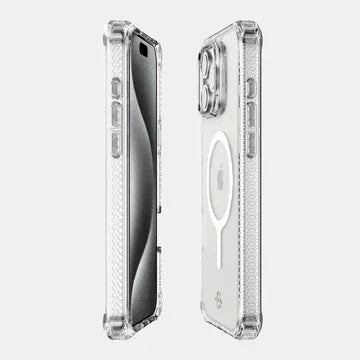 iPhone 16 Pro Max Itskins Hybrid Clear Magsafe Cover - Transparent
