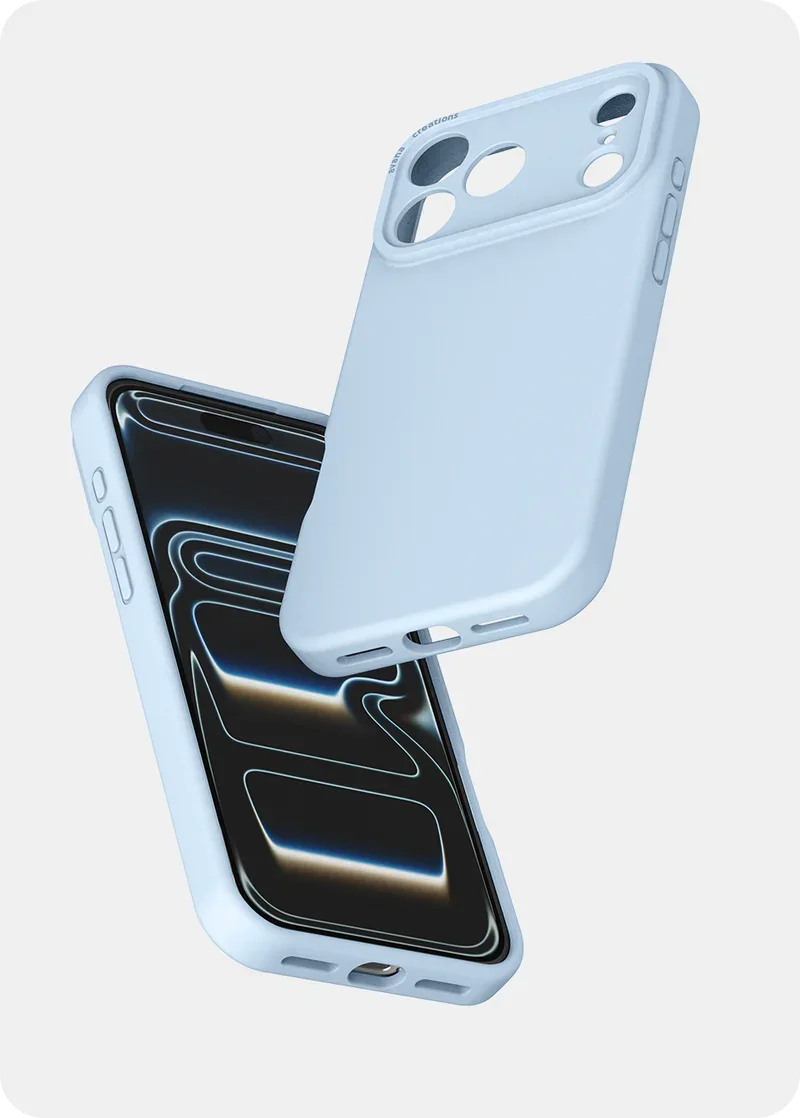 iPhone 17 Pro, Itskins Avana Velvet Magsafe Case, Velvet Sky