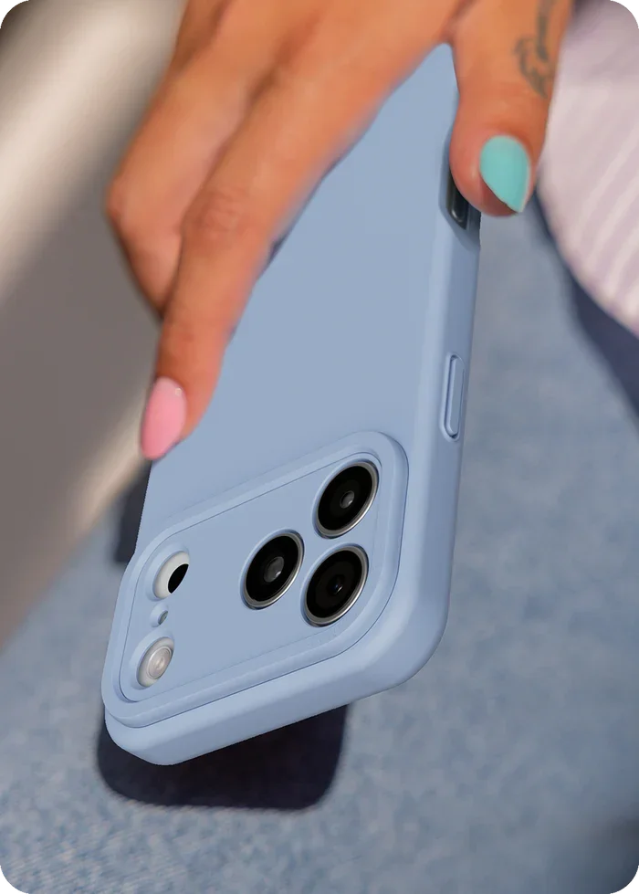 iPhone 17 Pro, Itskins Avana Velvet Magsafe Case, Velvet Sky