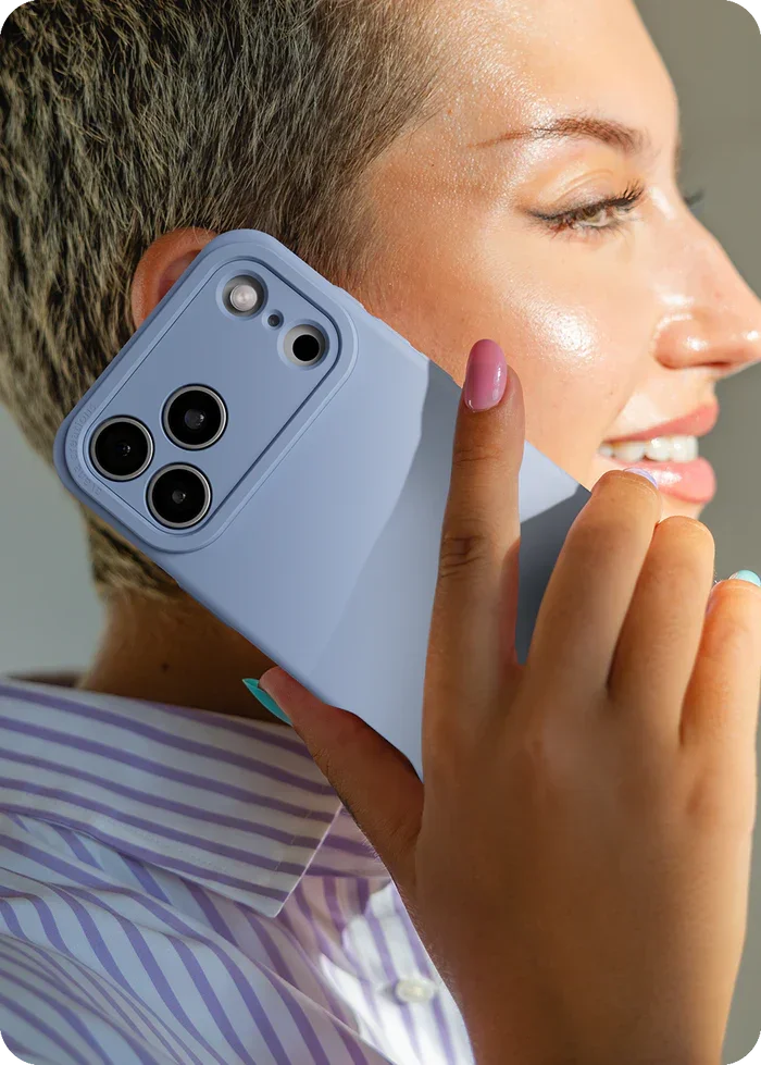 iPhone 17 Pro, Itskins Avana Velvet Magsafe Case, Velvet Sky