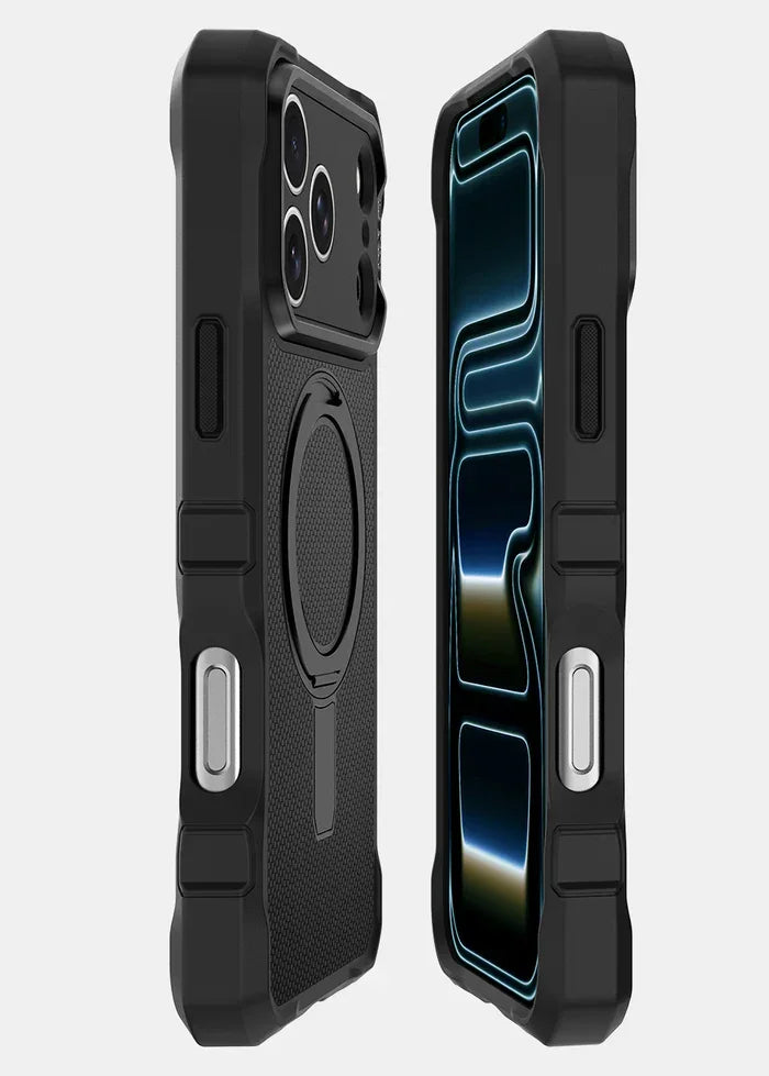 iPhone 17 Pro Max, Itskins Supreme Magsafe Stand Case, Black