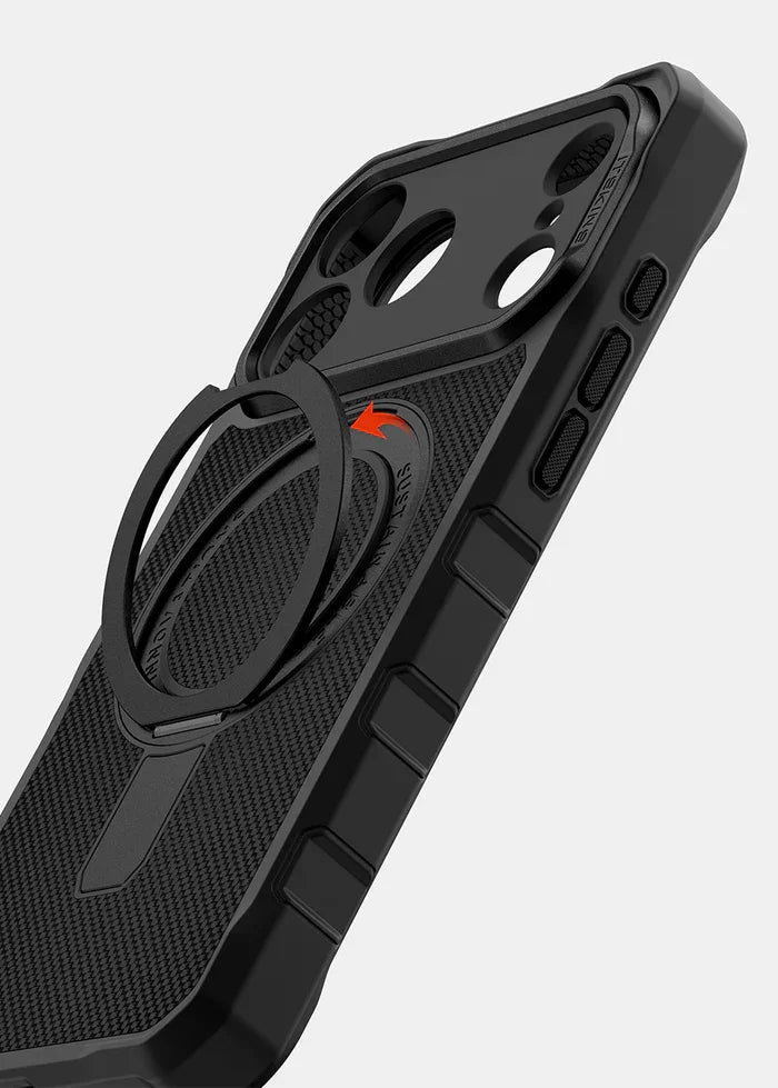 iPhone 17 Pro Max, Itskins Supreme Magsafe Stand Case, Black