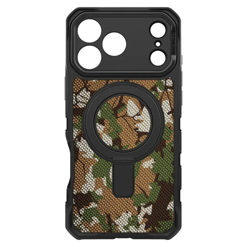 iPhone 17 Pro Max, Itskins Supreme Magsafe Stand Case, Camouflage
