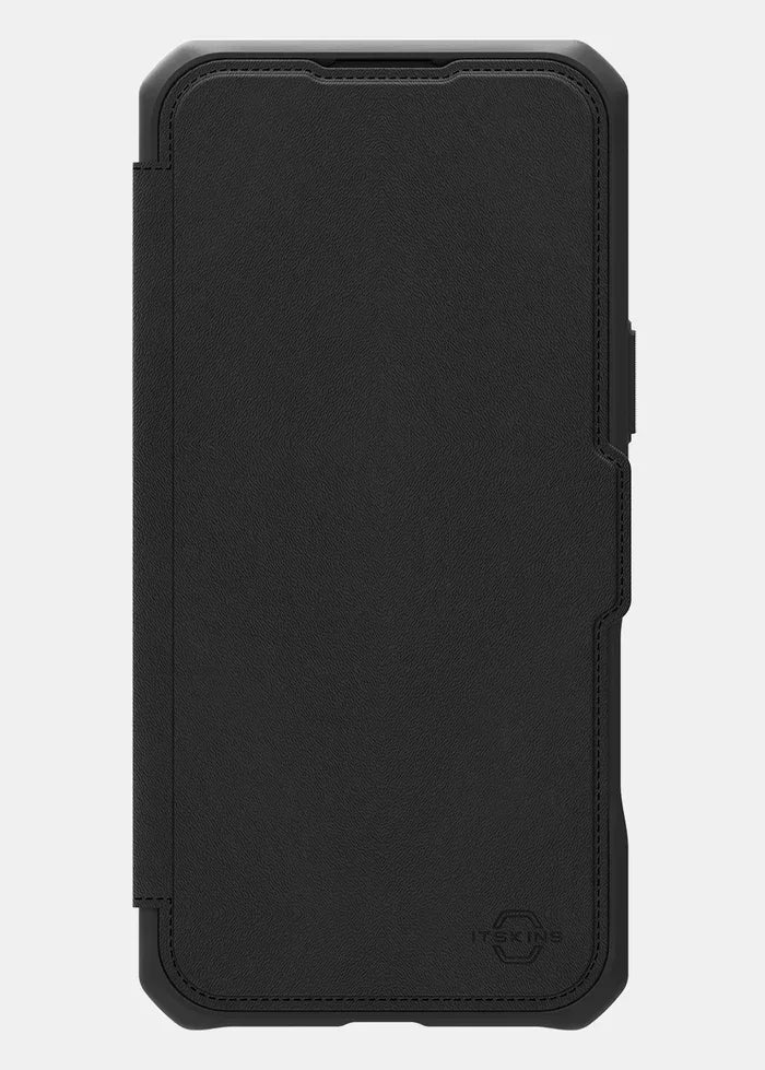 iPhone 17 Pro, Itskins Hybrid Folio Magsafe Book Case, Black