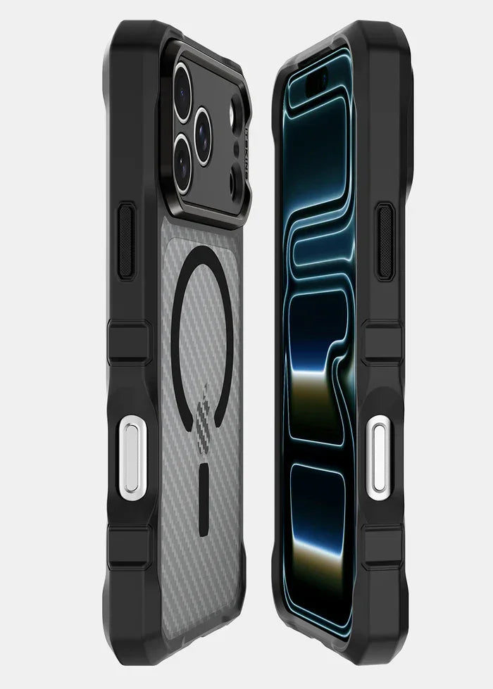 iPhone 17 Pro, Itskins Supreme Tek Magsafe Stand Case, Black