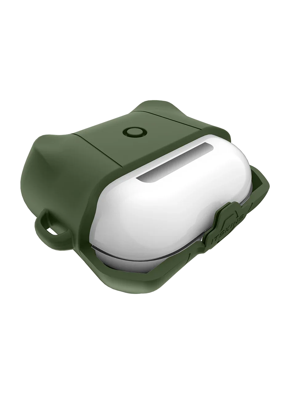 Airpods 3 Itskins Spectrum Solid Series Case - Olive Green