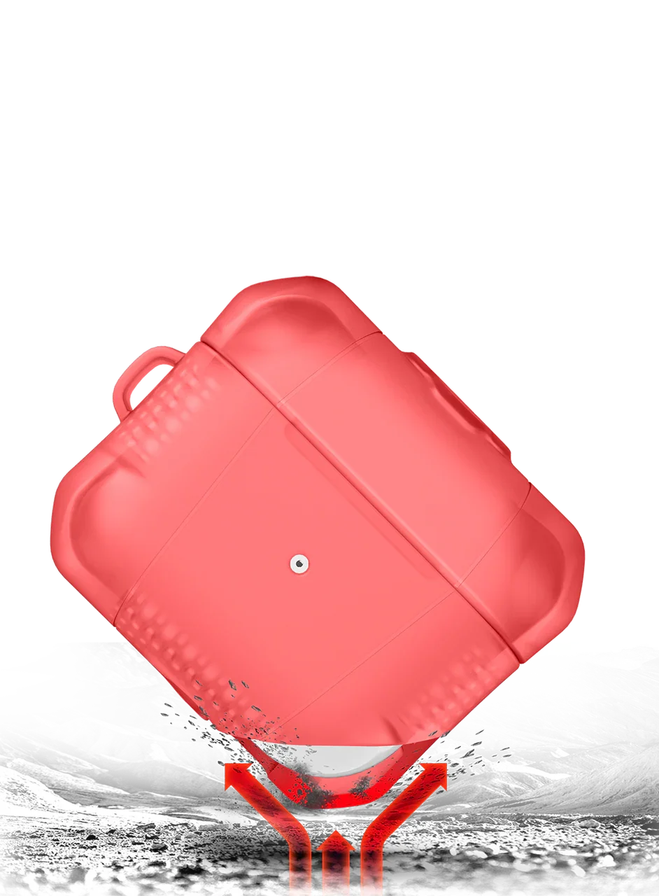 Airpods 3 Itskins Spectrum Frost Series Case - Coral