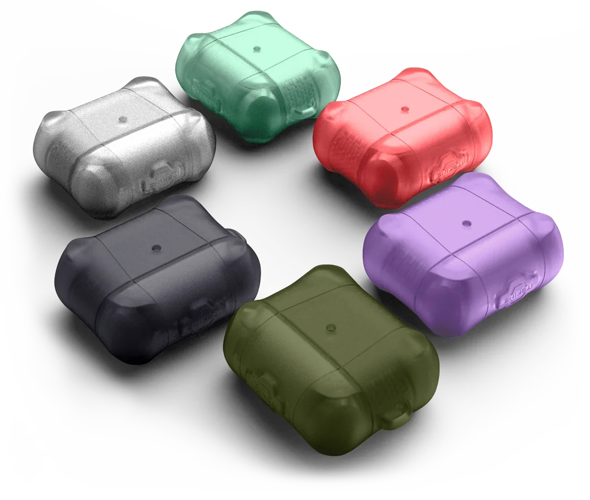 Airpods 3 Itskins Spectrum Frost Series Case - Coral