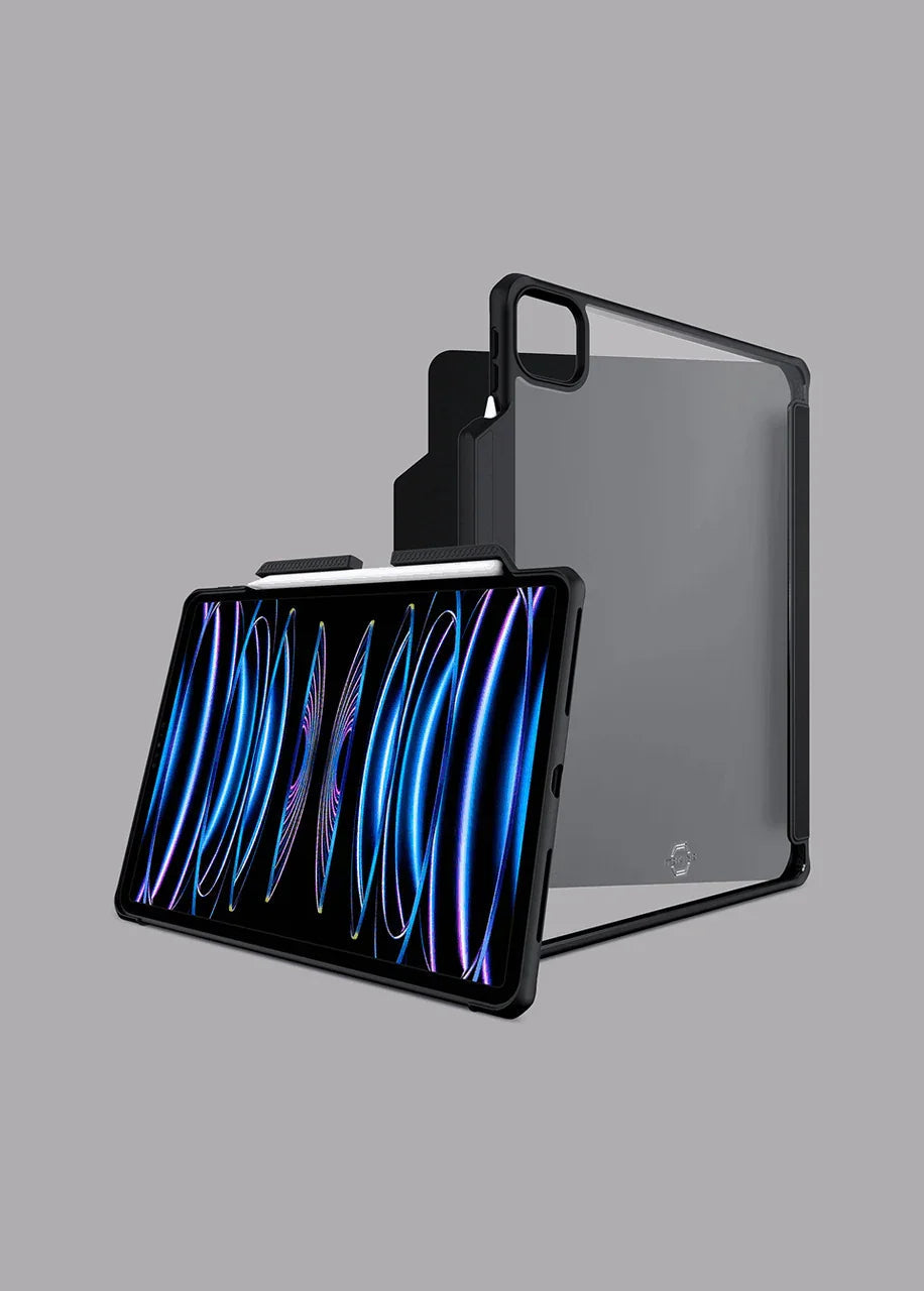 Itskins Hybrid Solid Folio Case iPad Pro 11 (1st, 2nd, 3rd & 4th Gen.) - Black