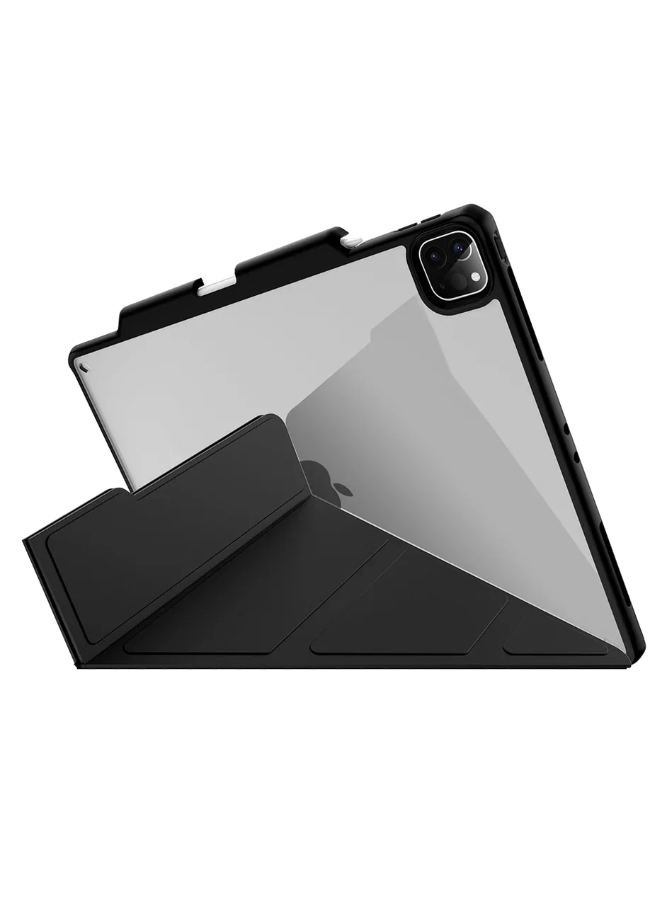 Itskins Hybrid Solid Folio Case iPad Pro 11 (1st, 2nd, 3rd & 4th Gen.) - Black