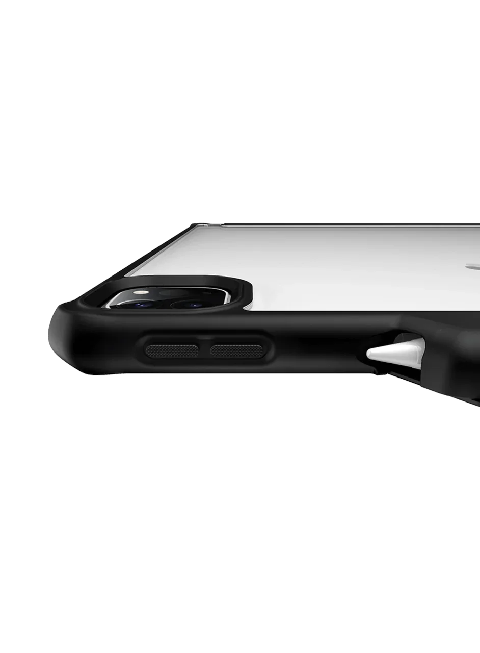 Itskins Hybrid Solid Folio Case iPad Pro 11 (1st, 2nd, 3rd & 4th Gen.) - Black