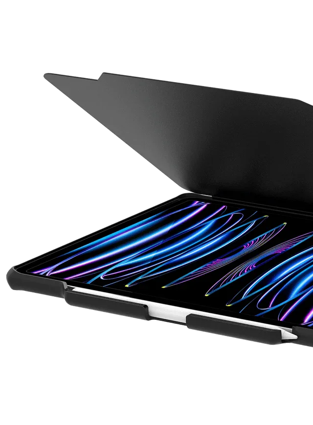 Itskins Hybrid Solid Folio Case iPad Pro 11 (1st, 2nd, 3rd & 4th Gen.) - Black