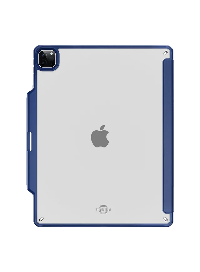 Itskins Hybrid Solid Folio Case iPad Pro 11 (1st, 2nd, 3rd & 4th Gen.) - Navy Blue