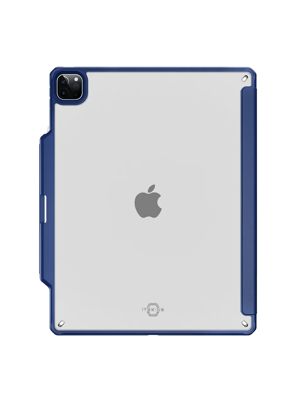 Itskins Hybrid Solid Folio Case iPad Pro 12.9 (5th & 6th Gen.) - Navy Blue