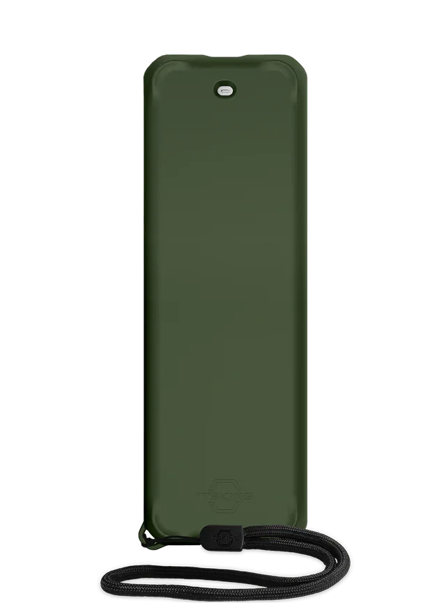 Itskins Spectrum Solid Series Apple Tv 4K Remote Control Case - Olive Green