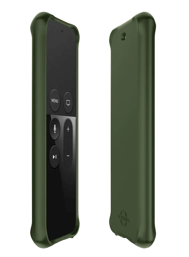 Itskins Spectrum Solid Series Apple Tv 4K Remote Control Case - Olive Green