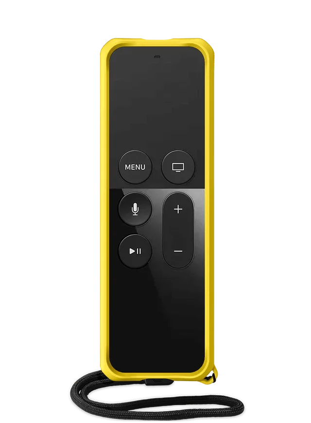 Itskins Spectrum Solid Series Apple Tv 4K Remote Control Case - Yellow