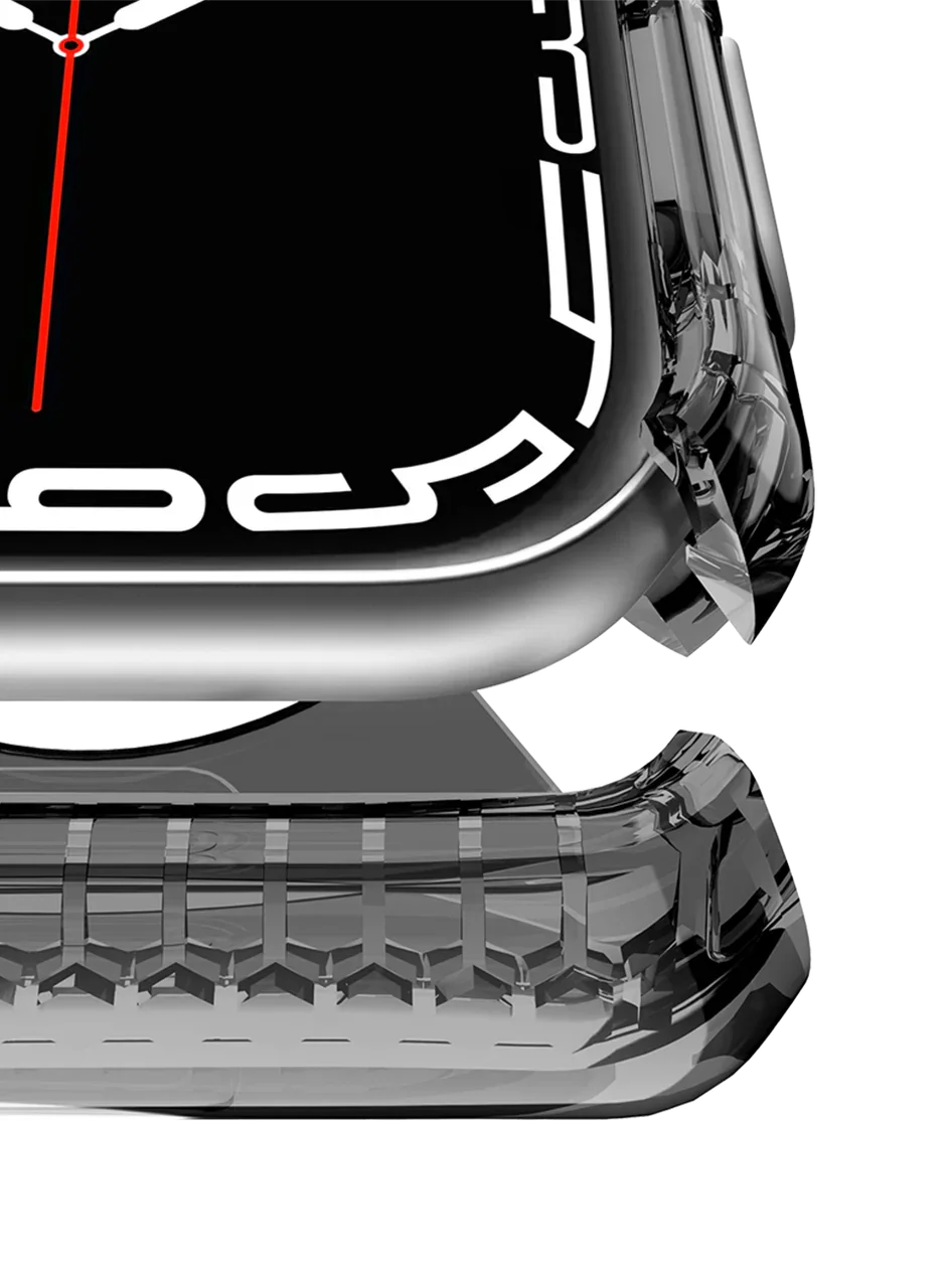 Apple Watch 40/41mm Itskins Spectrum Clear Case - Smoke