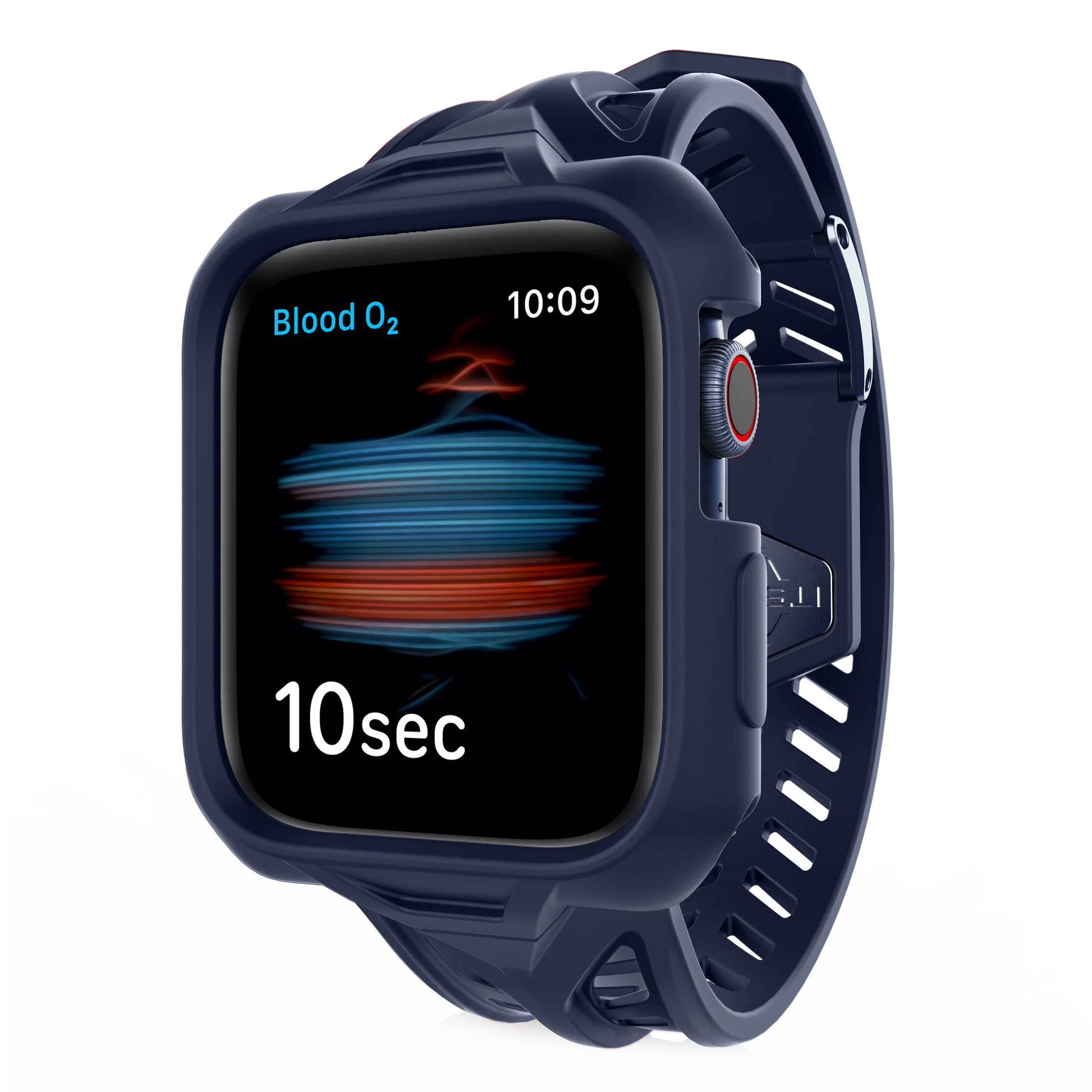 Apple Watch 42/44/45mm Itskins Spectrum Combo Belt And Case - Blue