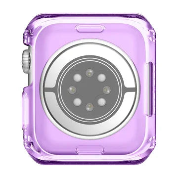 Apple Watch 44/45mm Itskins Spectrum Clear Case - Light Purple
