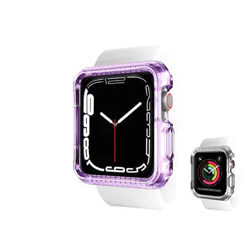Apple Watch 44/45mm Itskins Spectrum Clear Case - Light Purple