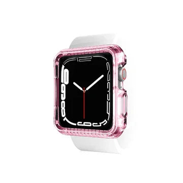 Apple Watch 44/45mm Itskins Spectrum Clear Case - Light Pink