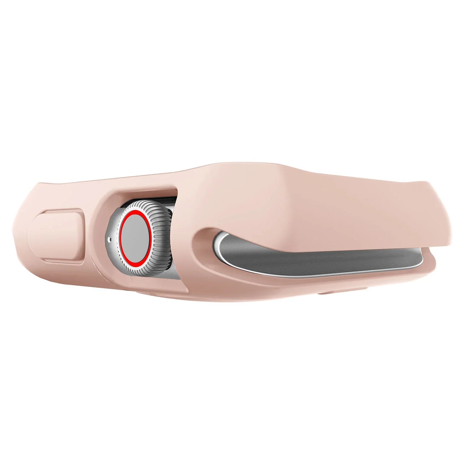 Apple Watch 44/45mm Itskins Spectrum Solid Case - Light Pink & Black