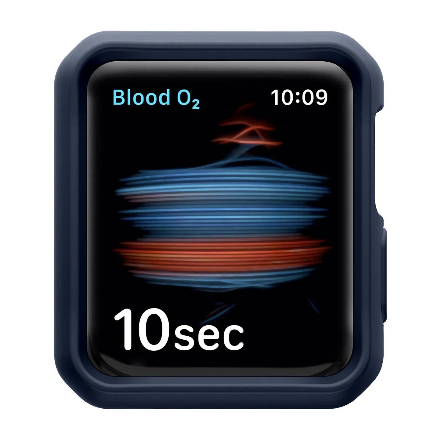 Apple Watch 44/45mm Itskins Spectrum Solid Case - Blue & Black