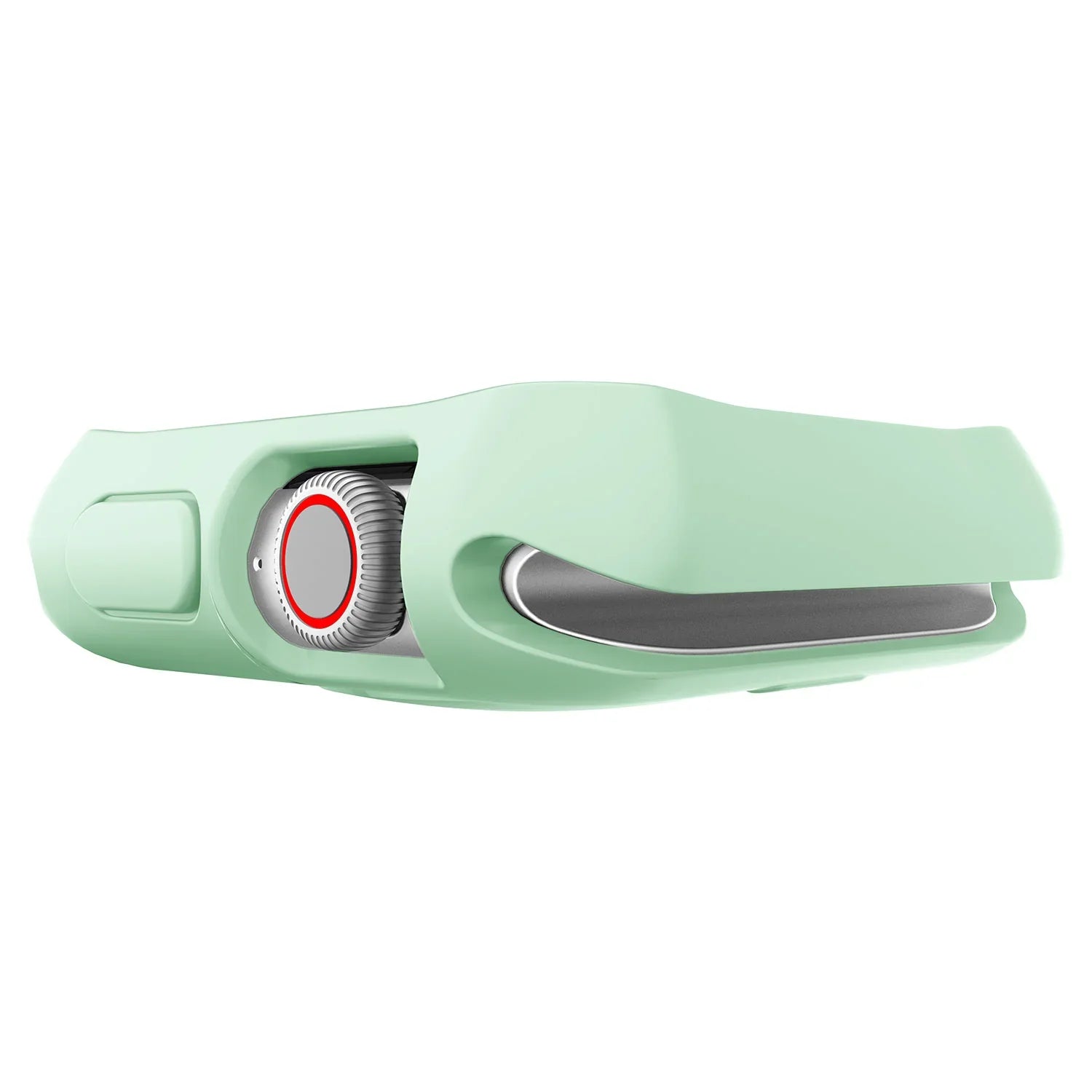 Apple Watch 44/45mm Itskins Spectrum Solid Case - Light Green & Black