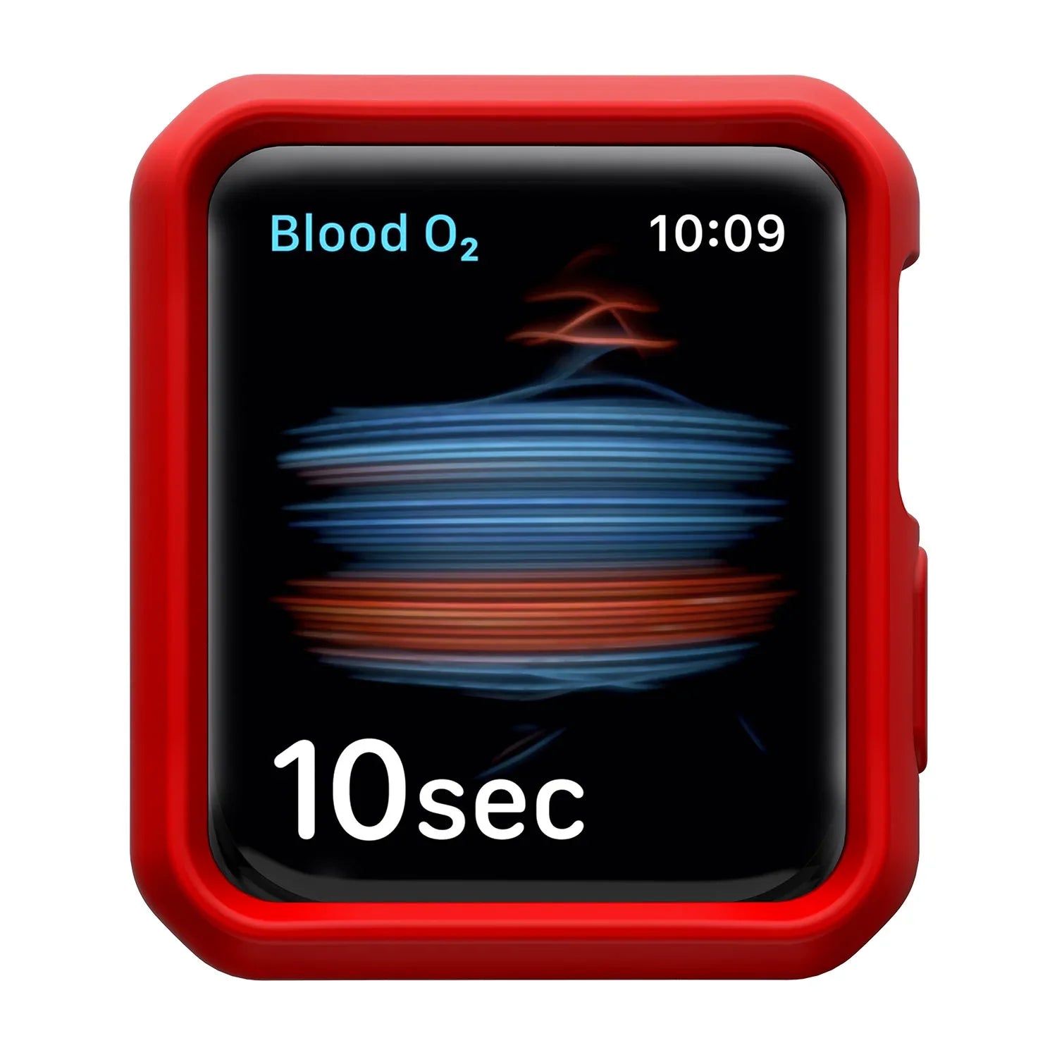 Apple Watch 44/45mm Itskins Spectrum Solid Case - Red & Black