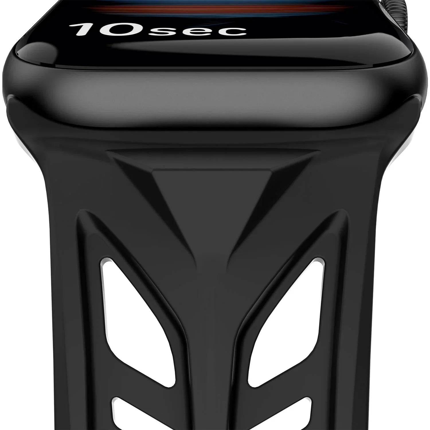 Apple Watch 49/46/45/44mm Itskins Spectrum Belt - Black