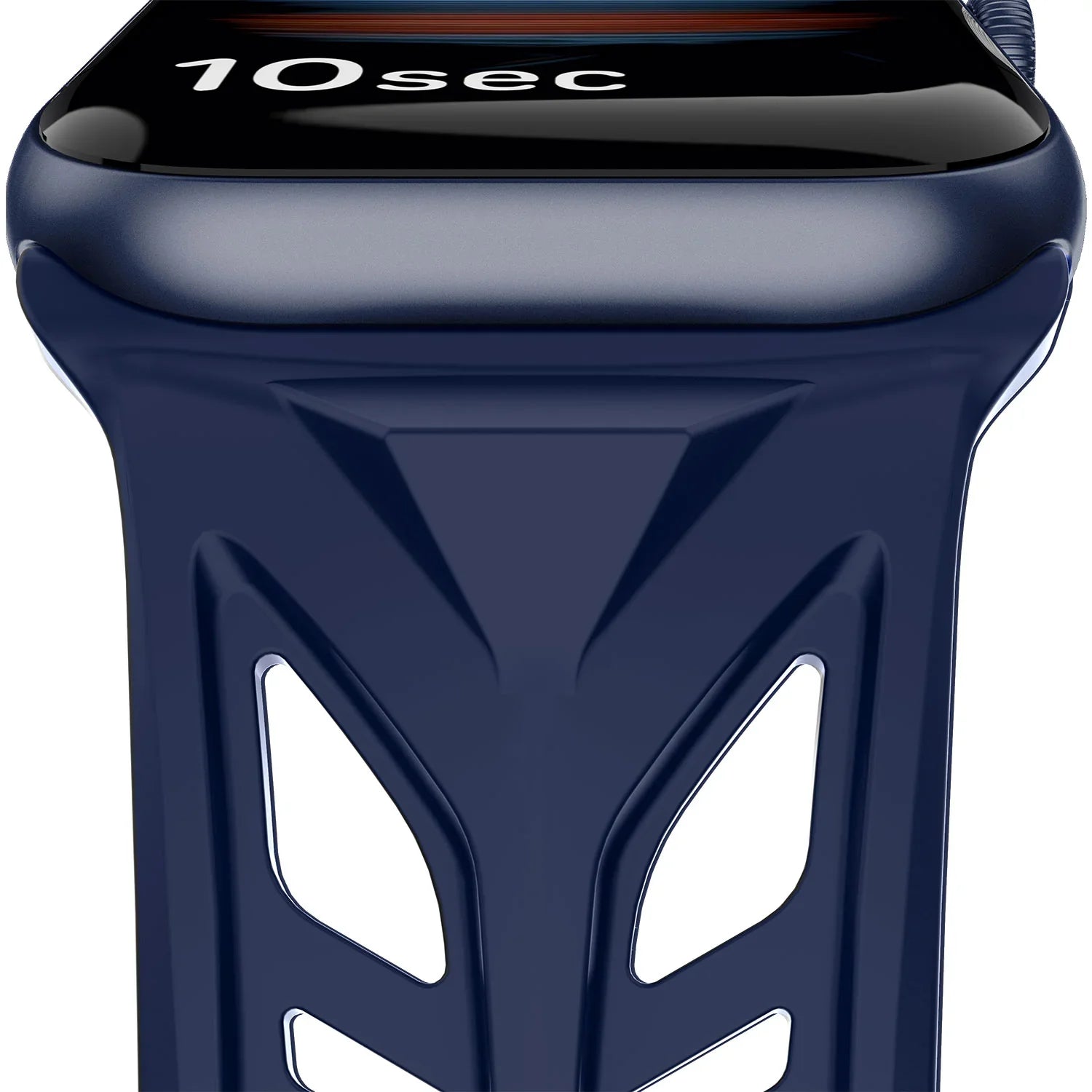 Apple Watch 49/46/45/44mm Itskins Spectrum Belt  - Blue