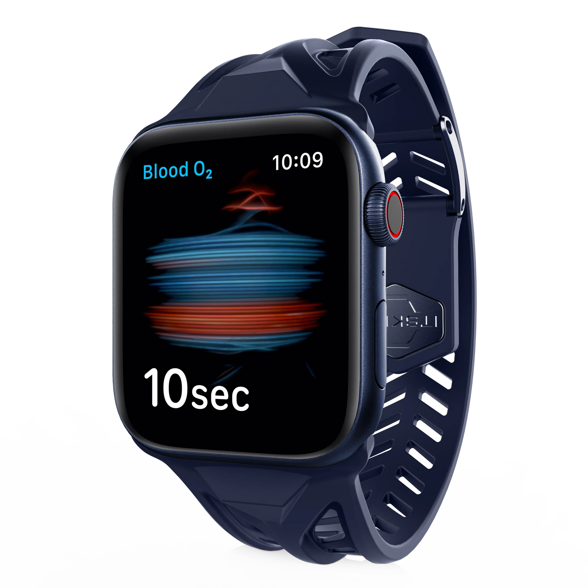 Apple Watch 49/46/45/44mm Itskins Spectrum Belt  - Blue