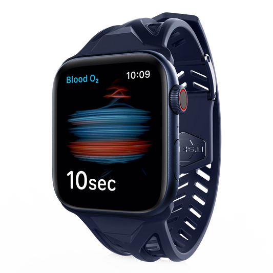 Apple Watch 49/46/45/44mm Itskins Spectrum Belt  - Blue