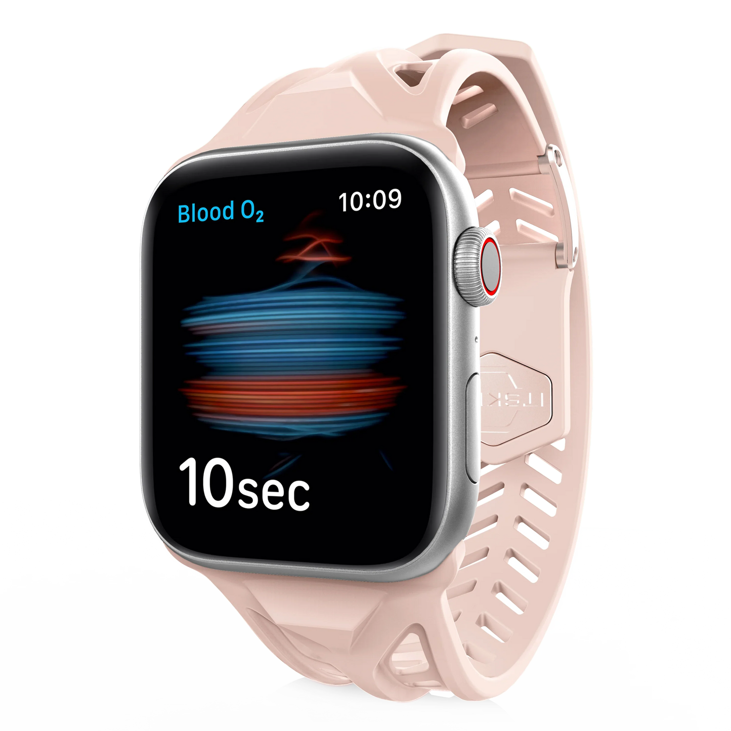 Apple Watch 49/46/45/44mm Itskins Spectrum Belt - Light Pink