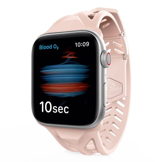 Apple Watch 49/46/45/44mm Itskins Spectrum Belt - Light Pink